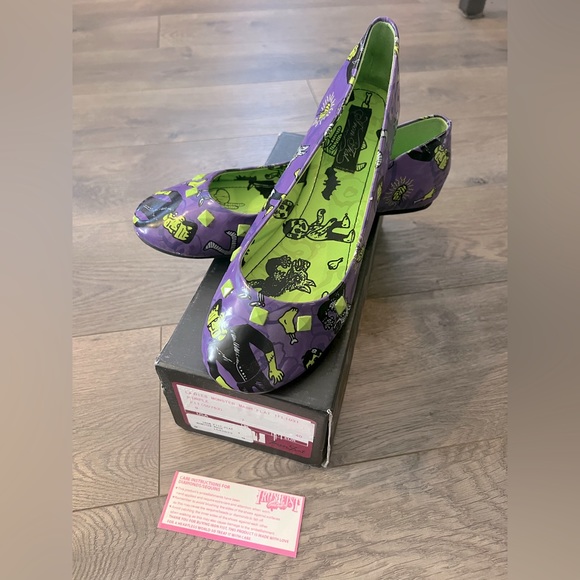 Iron Fist Shoes Rare Iron Fist Monster Mash Flats Poshmark